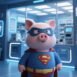 Pig Superman